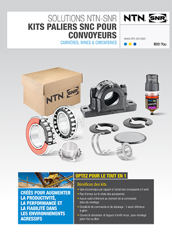 Brochure PDF Kits paliers SNC pour convoyeurs - NTN SNR