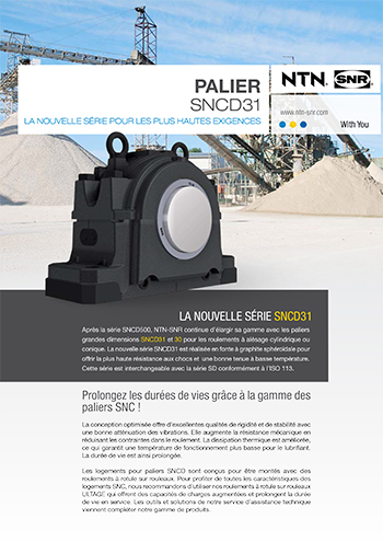 Flyer Palier SNCD31 NTN SNR